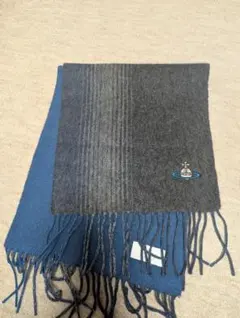 美品 Vivienne Westwood カシミヤマフラー