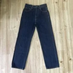 GU ハイウエストストレートジーンズ M