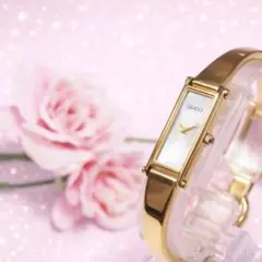 美品 グッチ GUCCI 1500L バングルウォッチ シェル 腕時計 H890 - メルカリ