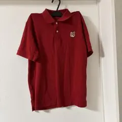 メゾンキツネ風ポロシャツ レッドのサムネイル