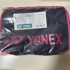 【新品】YONEX ランドリーポーチM BAG2296M ネイビー/ピンク