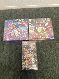 t*u様 BOX3点まとめ売り シャイニートレジャー ニンジャスピナー ムニキス