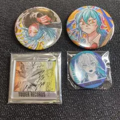 サカモトデイズ サカデイ タワレコ 原画展 缶バッジ キーホルダー 赤尾