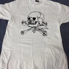 TAKEO KIKUCHI スカルプリント Tシャツ ホワイトのサムネイル