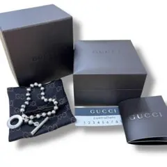 ☆GUCCI グッチ ボールチェーン ブレスレット シルバー SV925 アクセ
