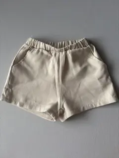 キッズ ショートパンツ ベージュ 110cm