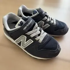 newbalanceニューバランス996キッズスニーカーネイビー17.5シューズ
