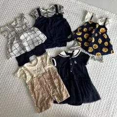 ベビー服 ロンパース5点セット