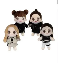 BLACKPINK ぬいぐるみ4体セット　新品未使用 2026年最新】blackpink ぬいぐるみ ロゼの人気アイテム - メルカリ