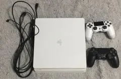 PlayStation 4 ホワイト 本体とコントローラー2個
