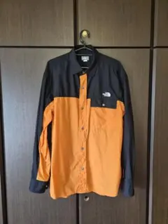 THE NORTH FACE ノースフェイス ヌプシ シャツ オレンジ 新品同様