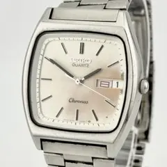 新品電池 稼働 SEIKO Chronos 8123-5240 時計 85年製