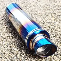 シグナス BEAMSマフラーサイレンサーエキパイチタンカラービームス1型