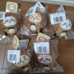 ちいかわ　たぬきだもんくじ　C賞:ぜったいたぬきなマスコット5体セット