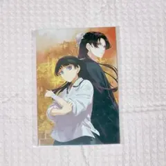 薬屋のひとりごと しのとうこ展 15巻カバー画ポストカード 猫猫 壬氏