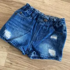 breezeデニムショートパンツ