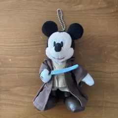 東京ディズニーランド　スターウォーズ　ミッキーマウス　ジェダイ　ぬいぐるみバッジ