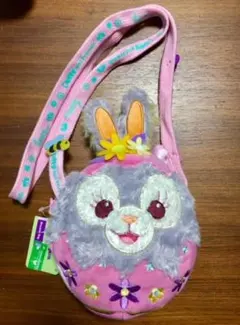 香港ディズニー イースター ステラルー＆クッキー ショルダーポーチ(バッグ）