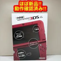 2767 【ほぼ新品】 new3dsLL メタリックレッド