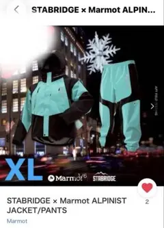 STABRIDGE x Marmot ALPINIST XL マウンテンパーカのサムネイル
