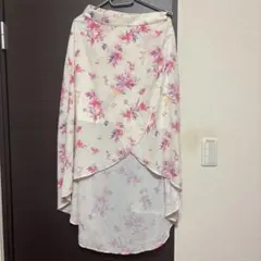 花柄 ロングスカート フレアスカートのサムネイル