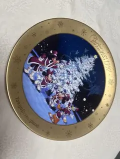東京ディズニーランド 15th クリスマス 記念プレート