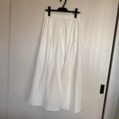 アプワイザーリシェ　ホワイト フレアスカート