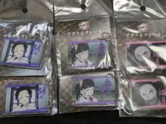 鬼滅の刃 全集中展 アクリルプレート 栗花落カナヲ 禰豆子 胡蝶しのぶ 6個