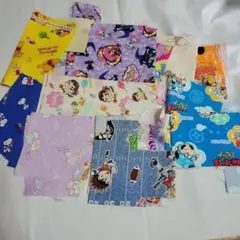 色々なキャラクター柄 生地 はぎれセット
