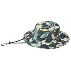 KiU15 キウ UV&RAIN サファリハット リーフカモフラ 撥水 帽子