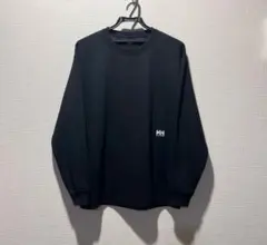 HELLY HANSEN L/S One Point Tee ブラック M