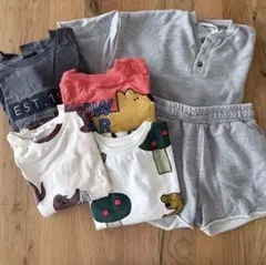 キッズ服 まとめ売り Tシャツ セットアップ zaraのサムネイル
