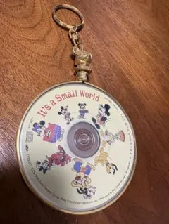 ディズニー CDキャリング キーホルダー スモールワールド