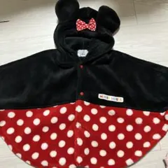 ミニーマウス★キッズフリースポンチョ