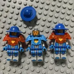 レゴ　ミニフィグ　ネックスナイツ　3体