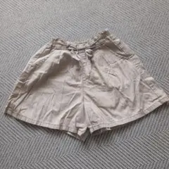 キュロット　パンツ　110cm ベージュ