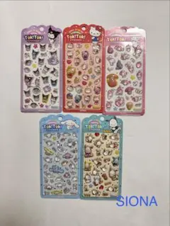 【正規品　韓国限定】サンリオTok!Tok!STICKER 5種類