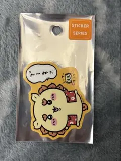 未使用　ちいかわ　スマホに貼れるサイズのステッカーシーサ　シーサー祭り