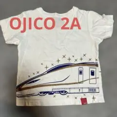 OJICO 新幹線デザイン キッズTシャツ　2Aのサムネイル