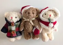 タリーズ TULLY'S ベアフル クリスマス キーホルダー セットのサムネイル
