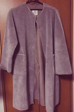 ナノユニバース 2022年福袋ノーカラーコート ボアコート