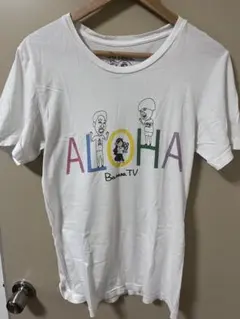 【ハワイ限定】【バナナマン】88Tees バナナTV Tシャツ ホワイト Sのサムネイル