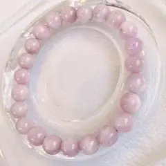 色濃いめ お買い得クンツァイト ブレスレット