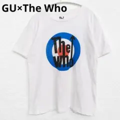 GU×The Who コラボTシャツ Lサイズ 白 ザ・フー バンドT ロックT