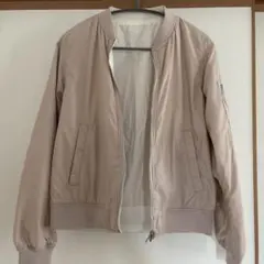 リバーシブルジャケット　ブルゾン　earth music&ecology