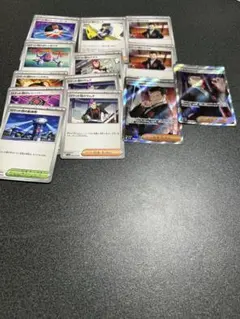 ロケット団の栄光トレナーズ、草、超デッキパーツ40枚　ロケット団のサカキ