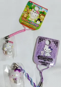 激レア☆ハローキティ☆まねき猫バージョン・ボールチェーン鈴マスコット5種セット 激レア☆ハローキティ☆まねき猫バージョン・ボールチェーン鈴