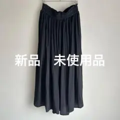 12/10までお値下げ！　新品 プリーツスカート ブラック L