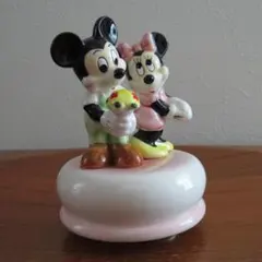 レア☆レトロ】ミニーマウス オルゴール 陶器製 フィギュア - メルカリ