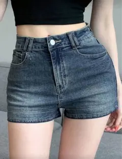 SHEIN デニムショートパンツ